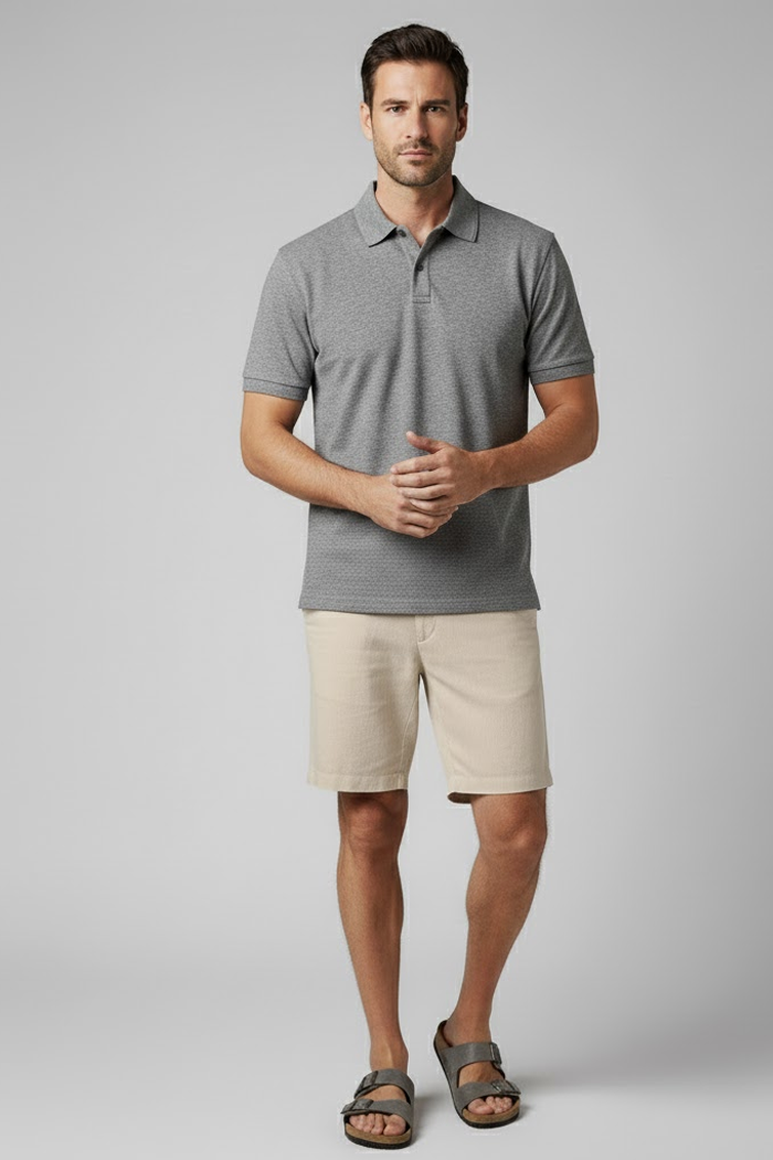 Bermuda Masculina Linho Capri