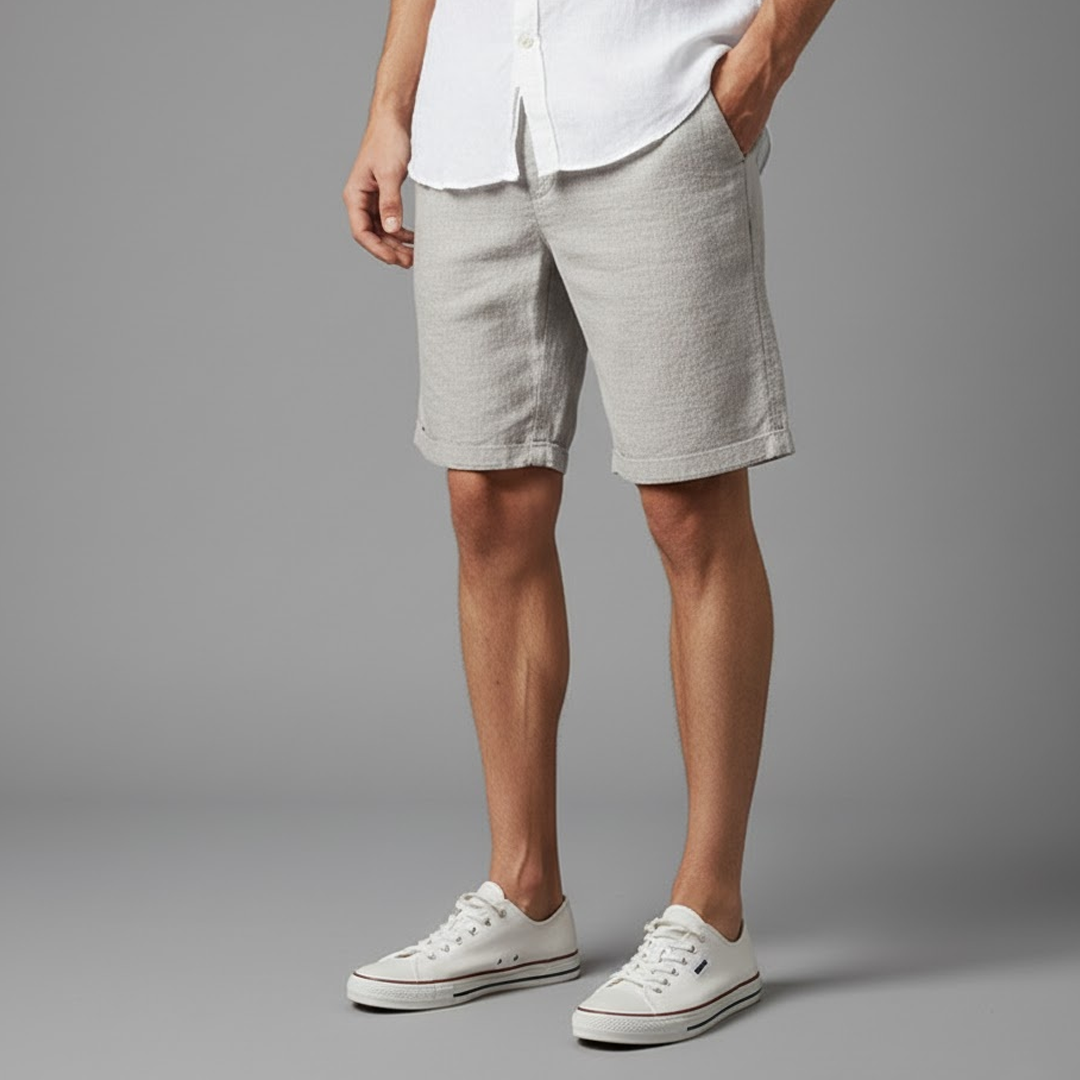 Bermuda Masculino Linho Phuket