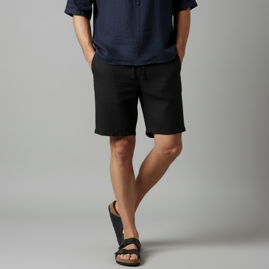 Bermuda Masculina Linho