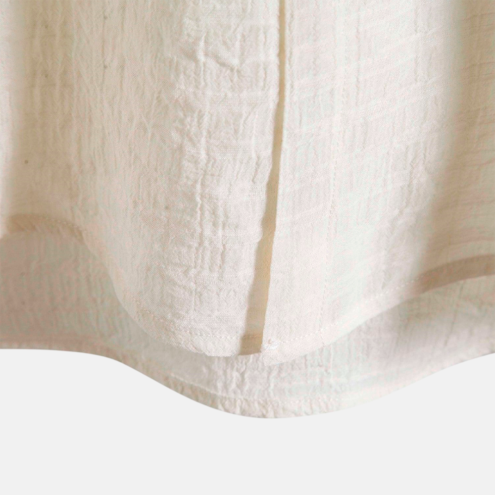 Camisa Manga Curta Fiorinni Playa Off White