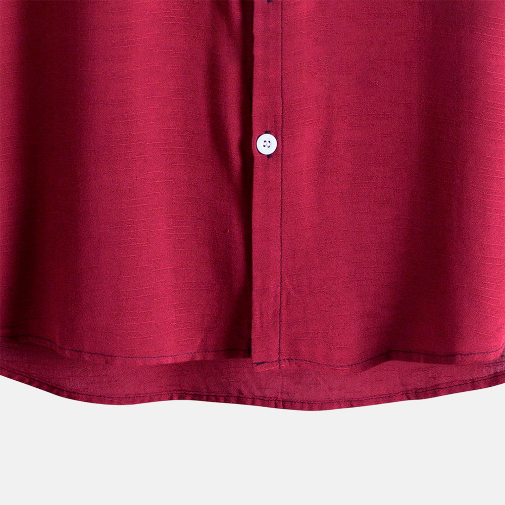 Camisa Masculina Lisa Gola Padre Fiorinni Essentials